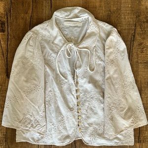 Christy Dawn Eyelet Uma Top L